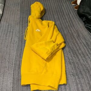 Yellow Nike Hoodie